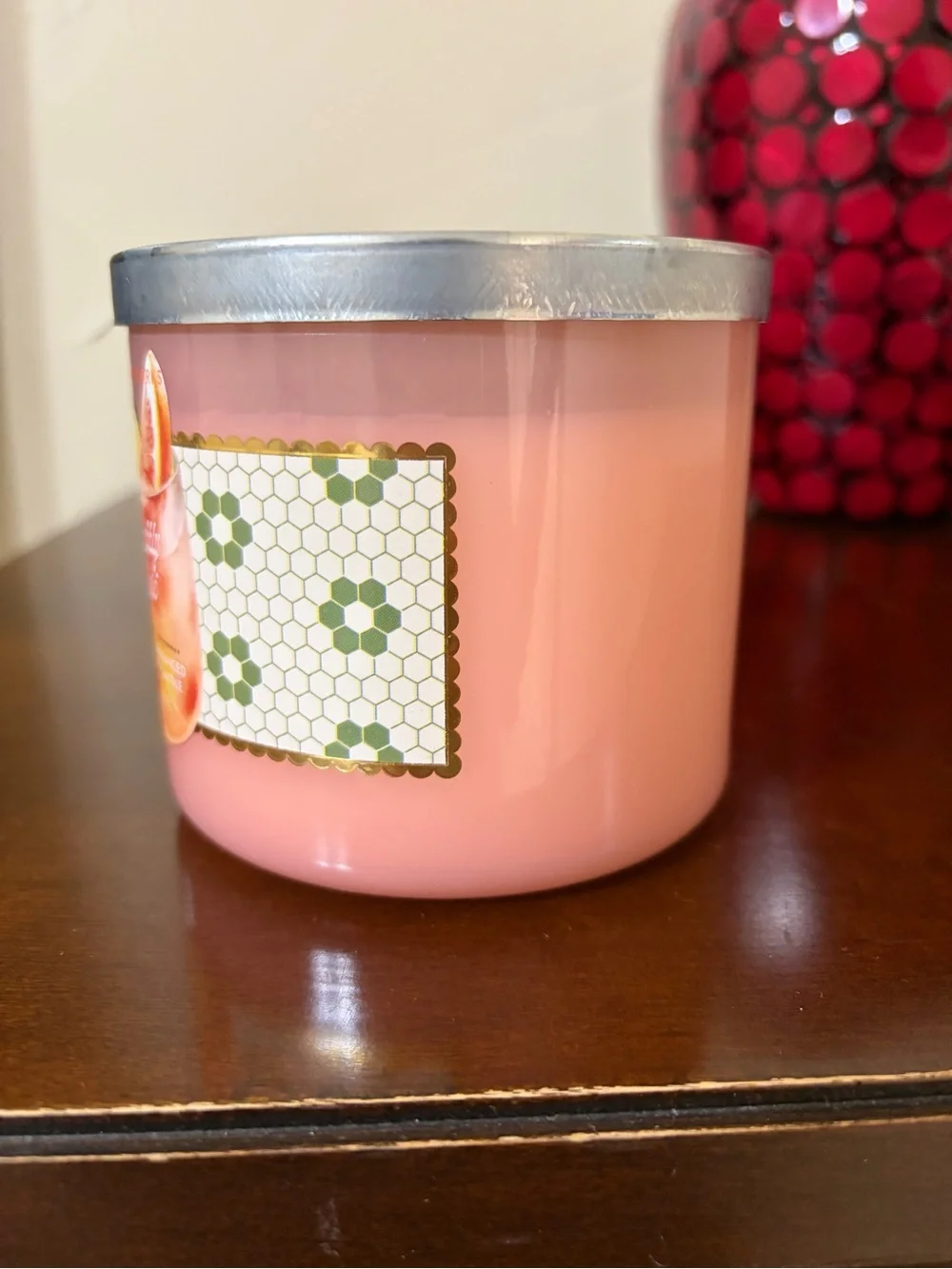 Bath & Body Works Bubbly Rose 3 Wick Candle